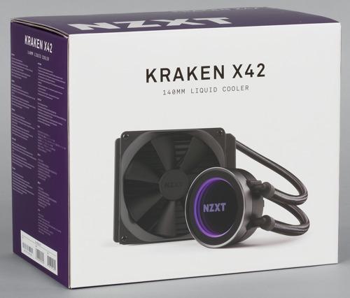 NZXT Kraken X42, коробка
