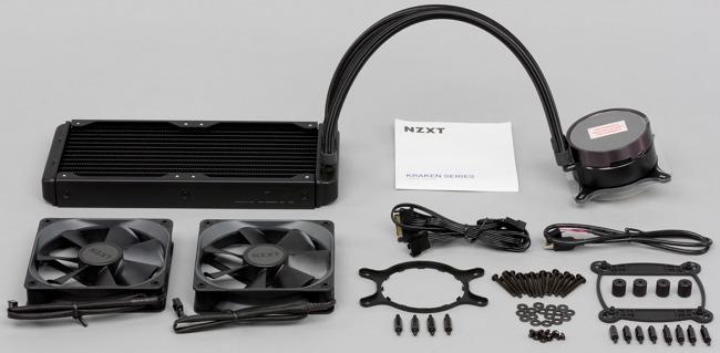 NZXT Kraken X52, комплект
