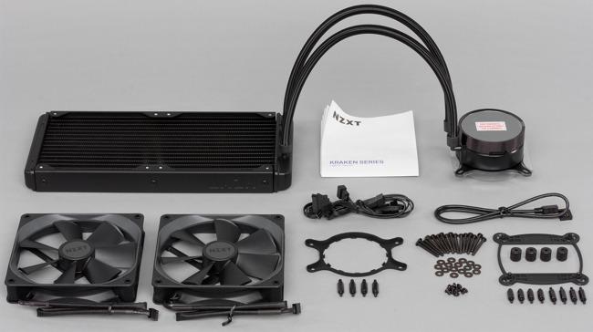NZXT Kraken X62, комплект