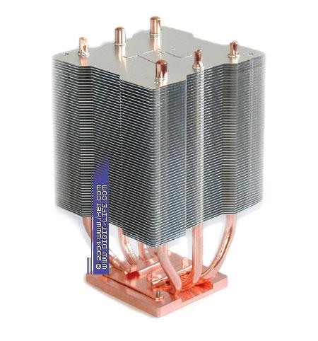 Мультплатформенные кулеры Cooler Master Hyper 6, Gigabyte 3D Cooler-Ultra и Thermaltake Silent Tower, фото 11