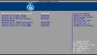 BIOS модели на Intel Core m5-6Y57