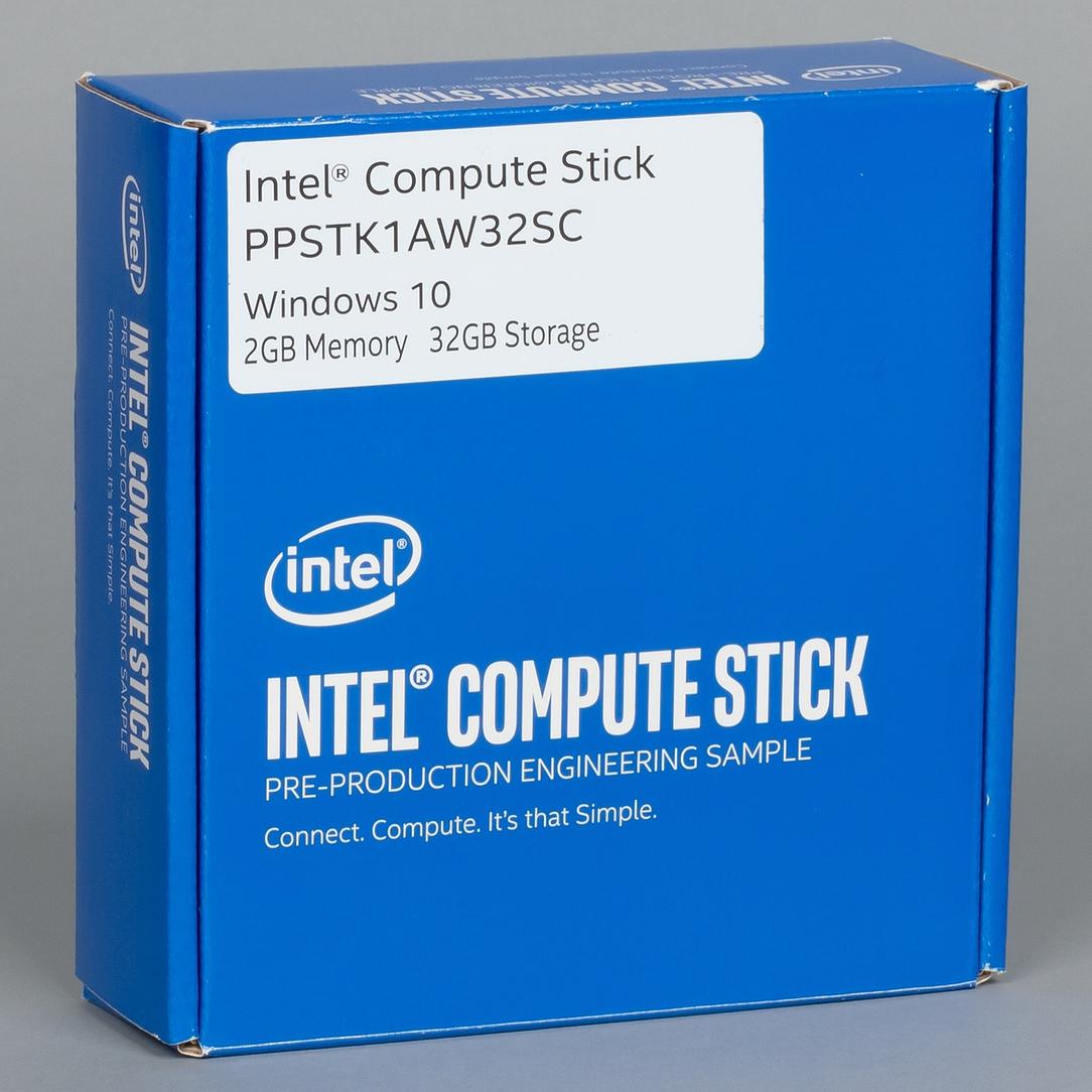 Упаковка Intel Compute Stick