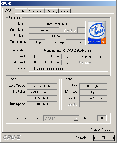 Intel Pentium 4 «Prescott», фото 10