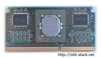 Pentium II — лицевая сторона платы
