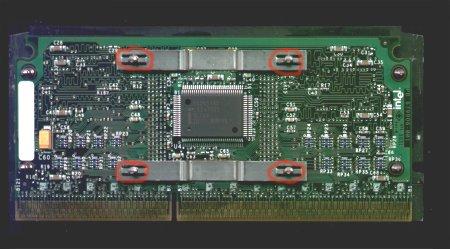 Вскрытие и доработка картриджа процессора Intel Pentium II, фото 5