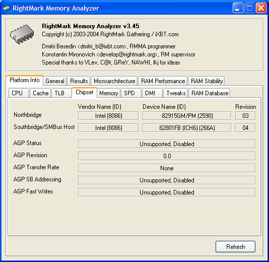 Детальное исследование платформ с помощью тестового пакета RightMark Memory Analyzer, фото 2