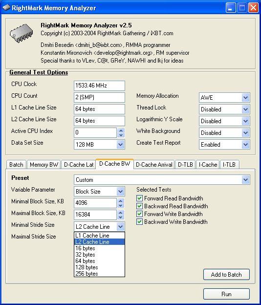 RightMark Memory Analyzer, фото 16