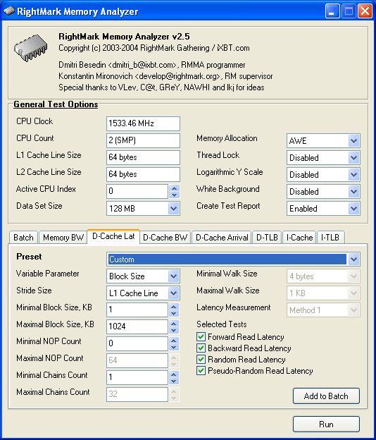 RightMark Memory Analyzer, фото 17
