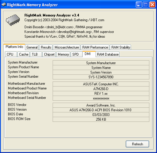 RightMark Memory Analyzer 3.4, фото 3