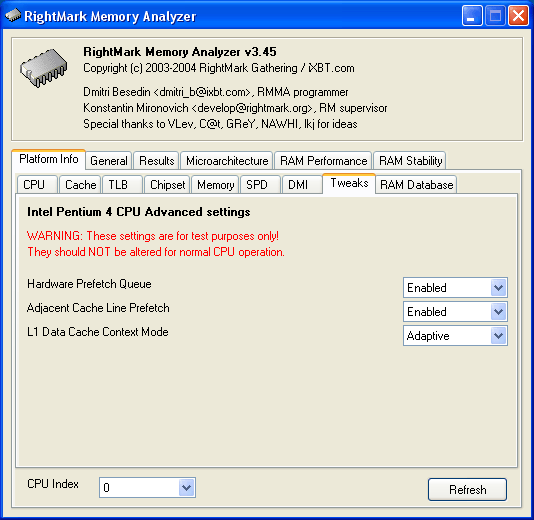 Две методики измерения латентности памяти на платформе Intel Pentium 4, фото 3