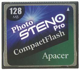 Использование Apacer Photo Steno CompactFlash Card, фото 3