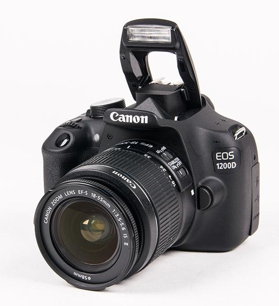 Цифровая фотокамера Canon EOS 1200D с кит-объективом Canon EF-S 18-55mm f/3.5-5.6 IS II:, фото 1