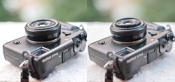 Объектив Fujinon XF 27mm F2,8 для камер Fujifilm с матрицами APS-C:, фото 4