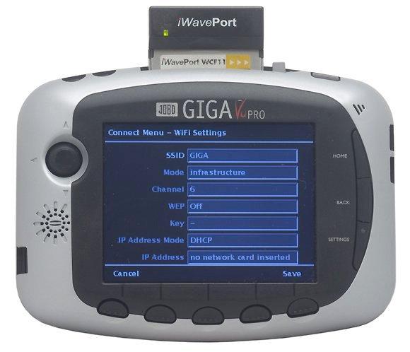 GIGA Vu PRO + iWavePort