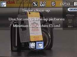 Kodak EasyShare P880, меню
