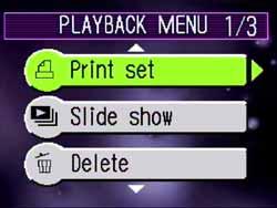 Nikon COOLPIX 3700 Menu