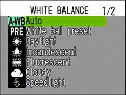 WHITE BALANCE