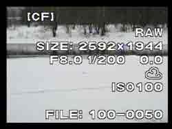 Olympus CAMEDIA C-5060 Меню