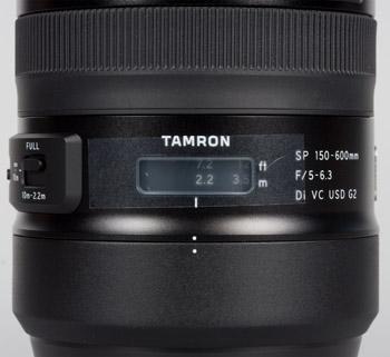 Ультрателеобъектив Tamron SP 150-600mm F/5-6,3 Di VC USD G2 с переменным фокусным расстоянием:, фото 9