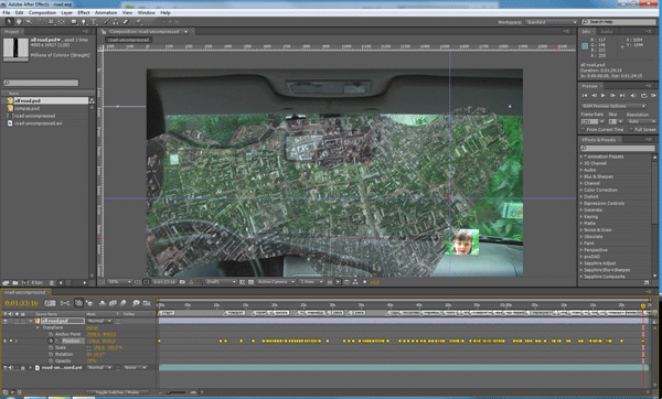 Анимация в Adobe After Effects и карта Google, фото 16