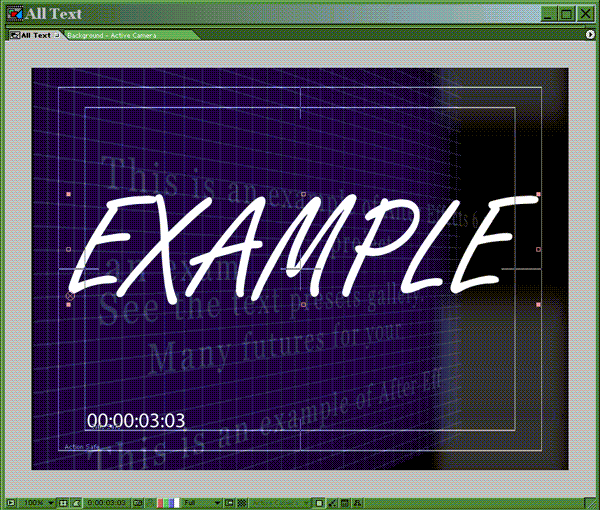 Создаем рисующийся текст в After Effects, фото 6