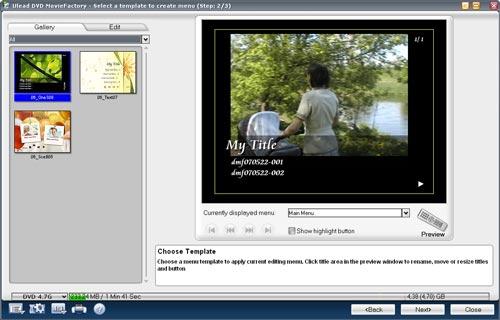 Ulead DVD Movie Factory 6, фото 19