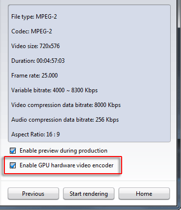 Cyberlink PowerDirector, NVIDIA CUDA и ATI Stream, фото 10