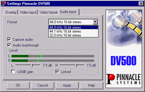 Обзор платы видеомонтажа PINNACLE SYSTEMS DV500, фото 7