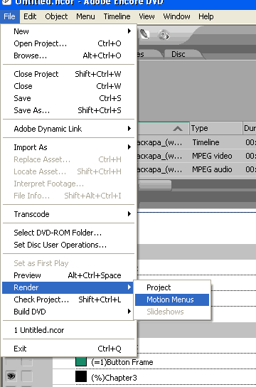 Adobe Encore DVD 2.0. Практический урок. Часть 2, фото 19