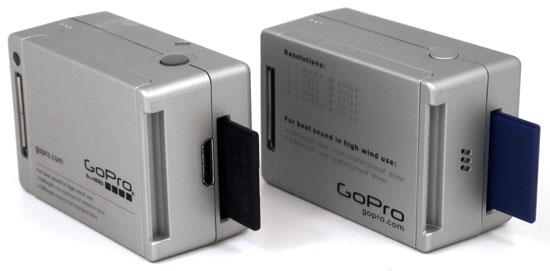 видеокамеры для экстремальных съёмок GoPro HD Hero и GoPro HD Hero 2