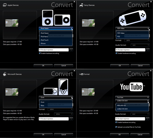 CyberLink MediaShow Espresso, NVIDIA CUDA и ATI Stream, фото 7