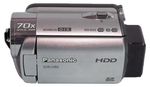 Panasonic SDR-H80, фото 3