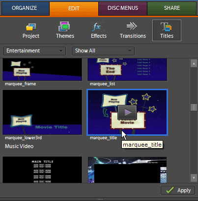 Adobe Premiere Elements 7, фото 8