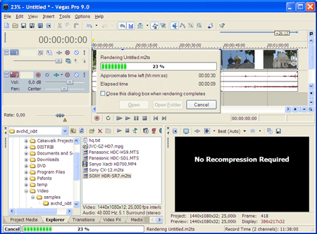 Sony Vegas 9, фото 7