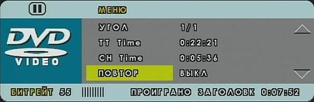 DVD, OSD