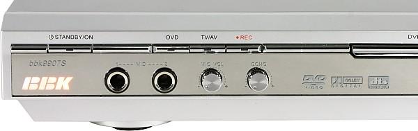 Front, left