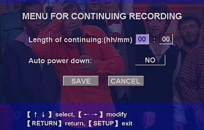 Record, continuing