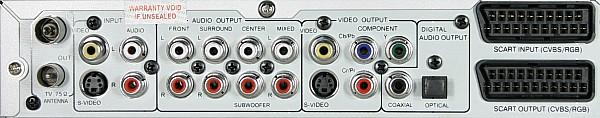 Back connectors