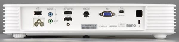 DLP-проектор BenQ CH100, вид сзади DLP-проектор BenQ CH100, вид сзади
