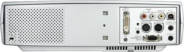 Rear panel