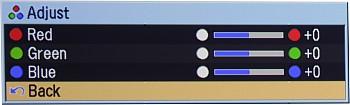 Menu-adjust