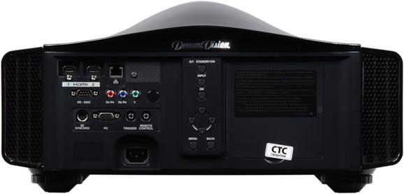 Проектор Dreamvision Inti 2, задняя поверхность Проектор Dreamvision Inti 2, задняя поверхность