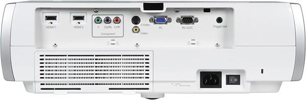 Rear panel