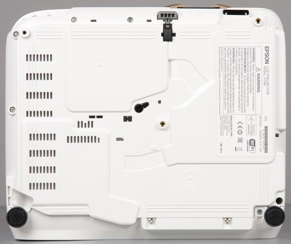 Проектор Epson EH-TW5350, нижняя поверхность Проектор Epson EH-TW5350, нижняя поверхность
