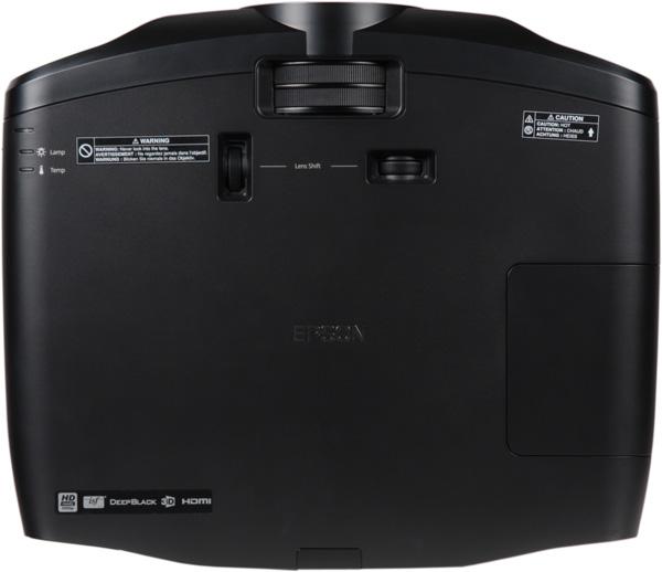 Проектор Epson EH-TW9000, верхняя панель Проектор Epson EH-TW9000, верхняя панель