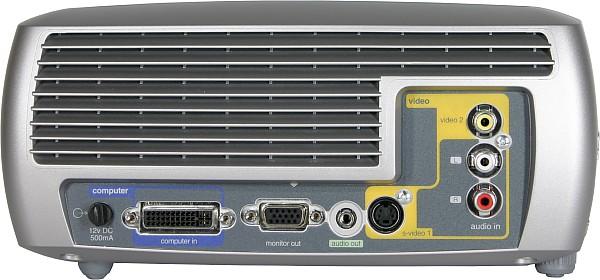 Rear panel