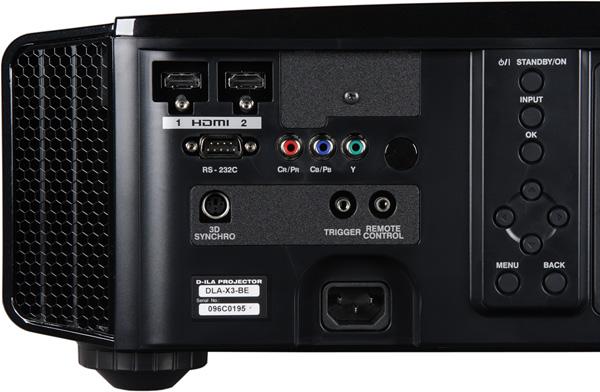 Проектор JVC DLA-X3-B, интерфейсы Проектор JVC DLA-X3-B, интерфейсы