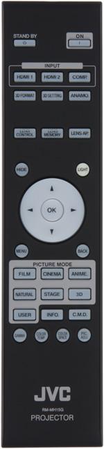 Проектор JVC DLA-X30B, пульт ДУ Проектор JVC DLA-X30B, пульт ДУ