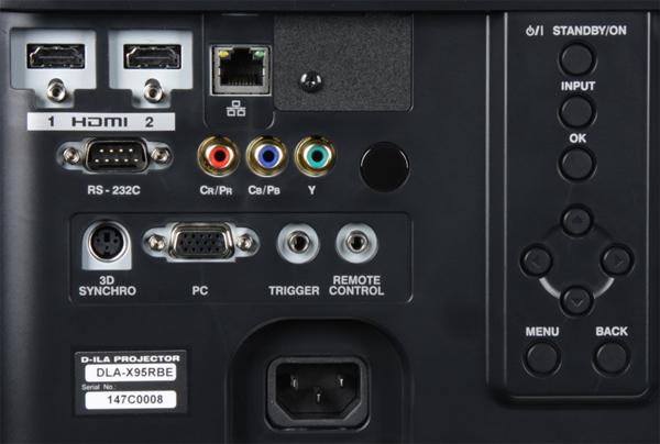 Проектор JVC DLA-X95RBE, интерфейсы Проектор JVC DLA-X95RBE, интерфейсы