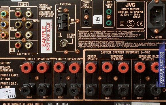 AV-ресивер JVC RX-DP20V, фото 7
